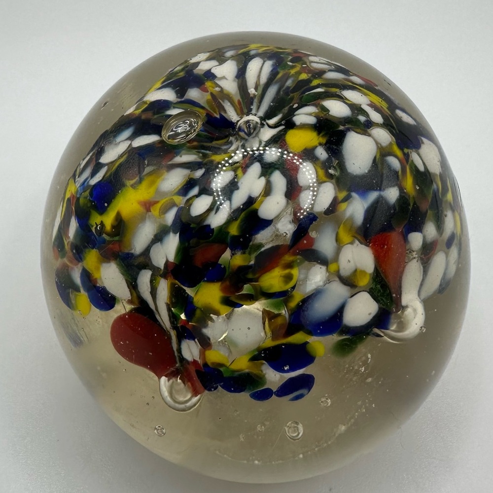 Vintage Glass‎ Paperweight